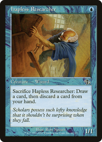 Hapless Researcher (JUD-042)  Foil - Judgment
