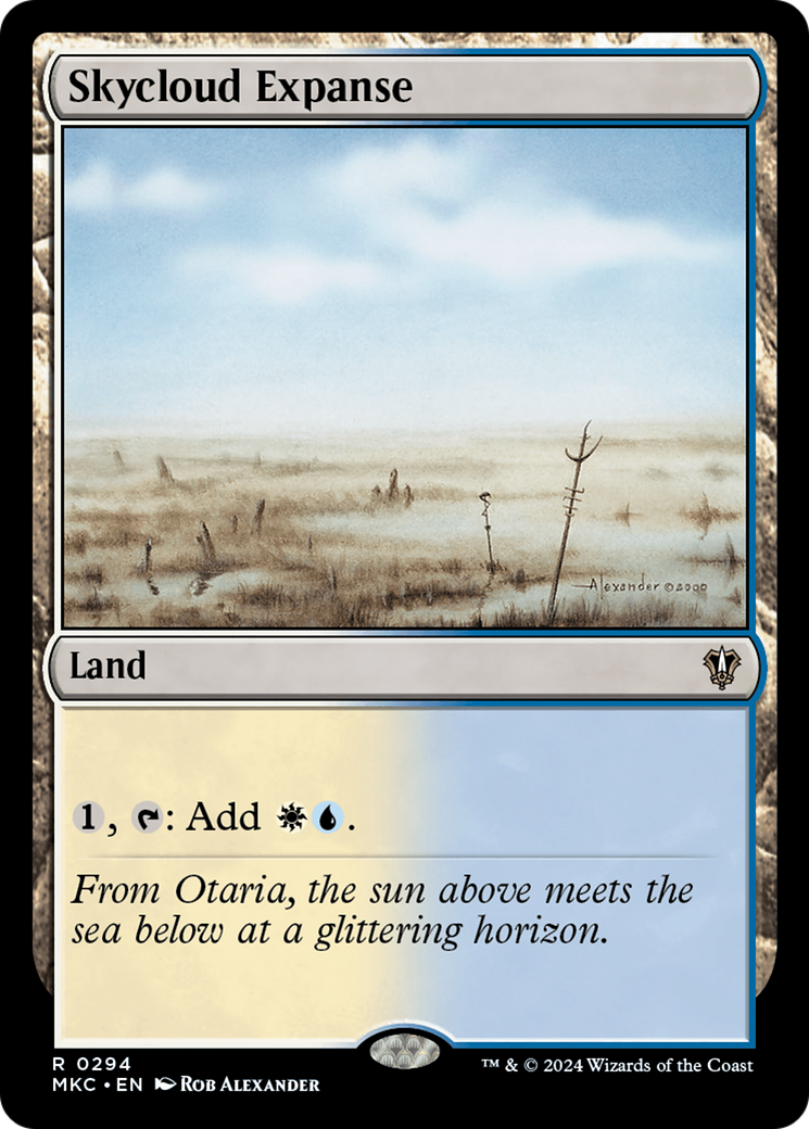 Skycloud Expanse (MKC-294)  - Murders at Karlov Manor Commander