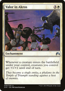 Valor in Akros (ORI-039)  - Magic Origins