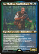 Gor Muldrak, Amphinologist (Foil Etched) (CMR-597)  Foil - Commander Legends