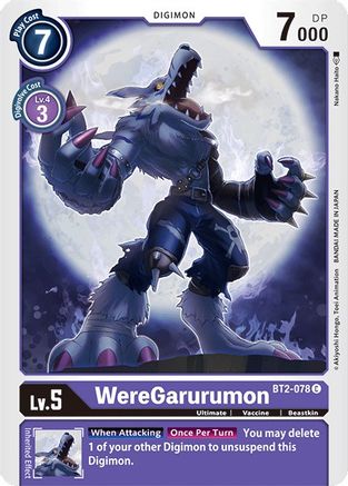 WereGarurumon [BT2-078] [Release Special Booster Ver.1.0]