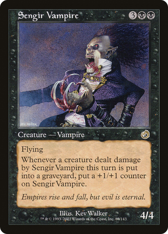 Sengir Vampire (TOR-080)  Foil - Torment
