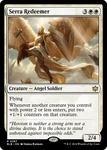 Serra Redeemer (BLB-387)  - Bloomburrow
