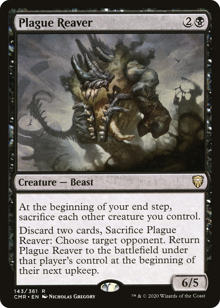 Plague Reaver (CMR-143)  - Commander Legends