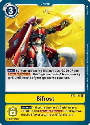 Bifrost [BT3-101] [Release Special Booster Ver.1.5]