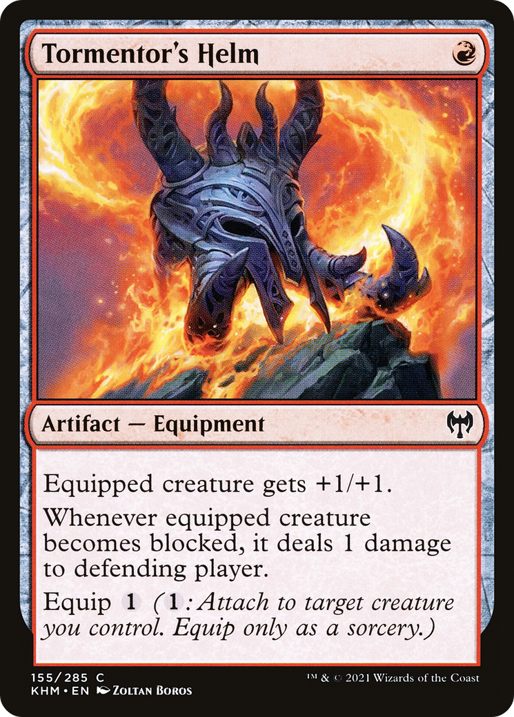 Tormentor's Helm (KHM-155)  Foil - Kaldheim