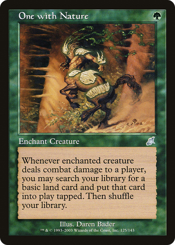 One with Nature (SCG-125) - Scourge