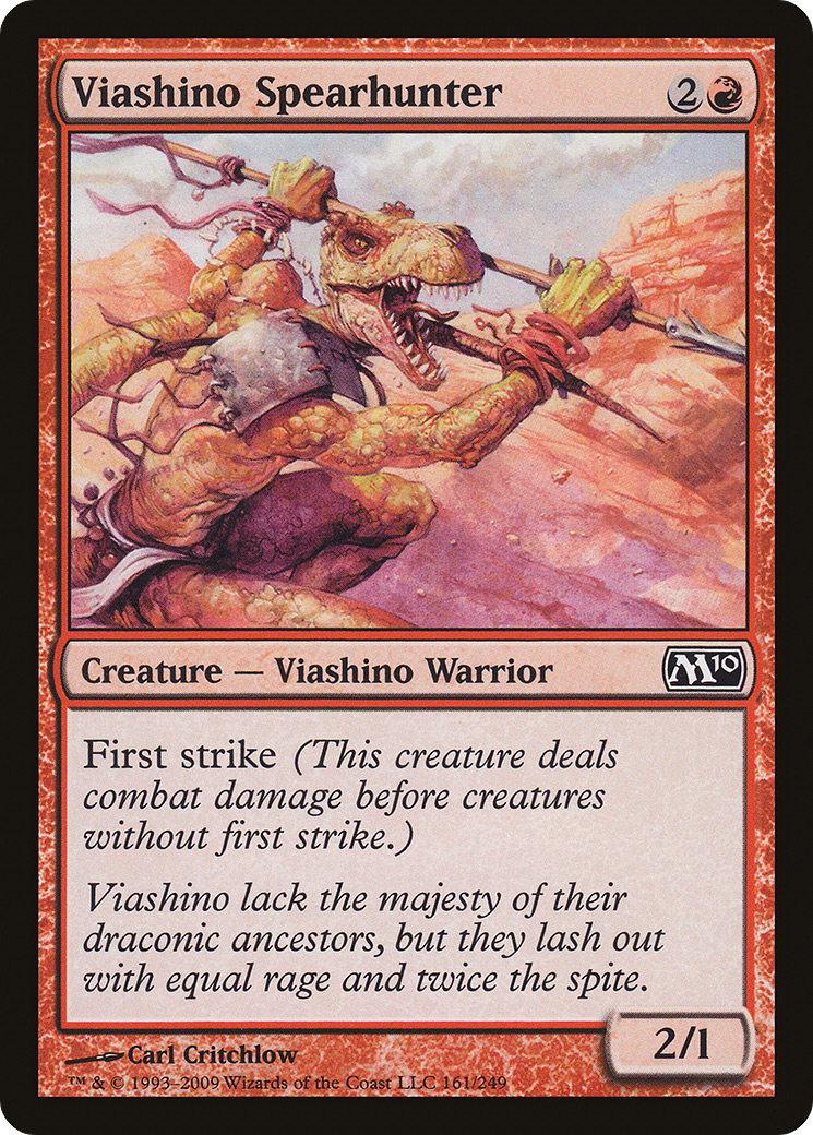 Viashino Spearhunter (M10-161)  Foil - Magic 2010
