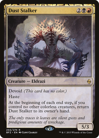 Dust Stalker (BFZ-202)  Foil - Battle for Zendikar