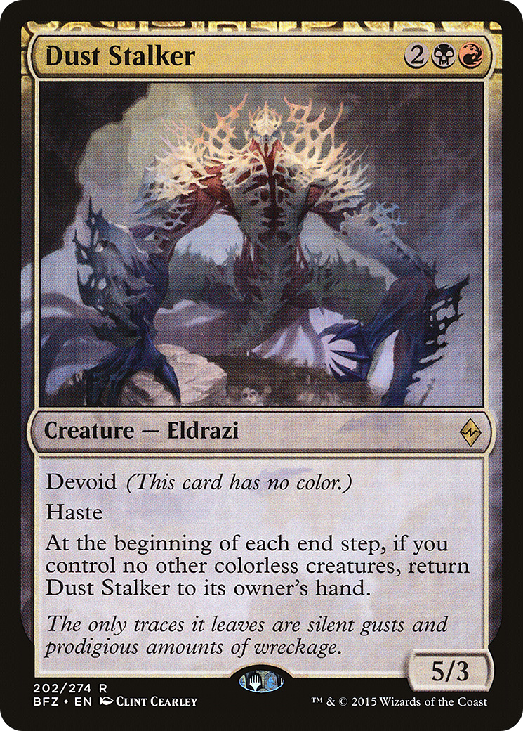Dust Stalker (BFZ-202)  Foil - Battle for Zendikar