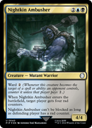 Nightkin Ambusher (Surge Foil) (PIP-640)  Foil - Fallout