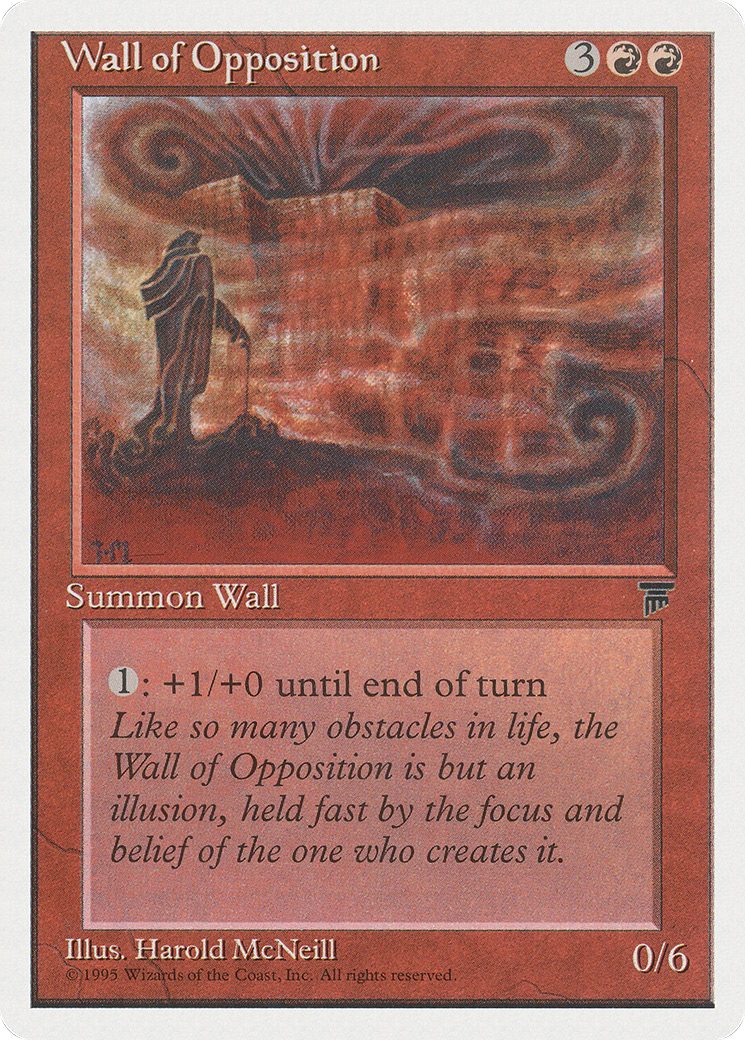 Wall of Opposition (CHR-)  - Chronicles