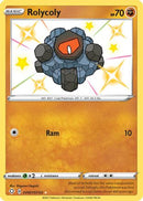 Rolycoly SV067/SV122  - Holofoil Shining Fates Shiny Vault - Shiny Holo Rare