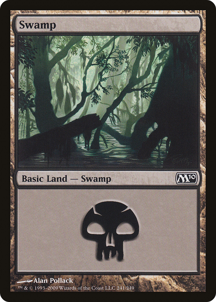 Swamp (241) (M10-241)  - Magic 2010