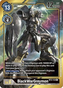 BlackWarGreymon (Alternate Art) (BT2-112) - Release Special Booster 1.5 Foil
