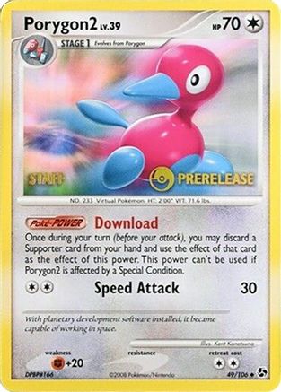 Porygon2 049/106  Diamond and Pearl Promos - Promo
