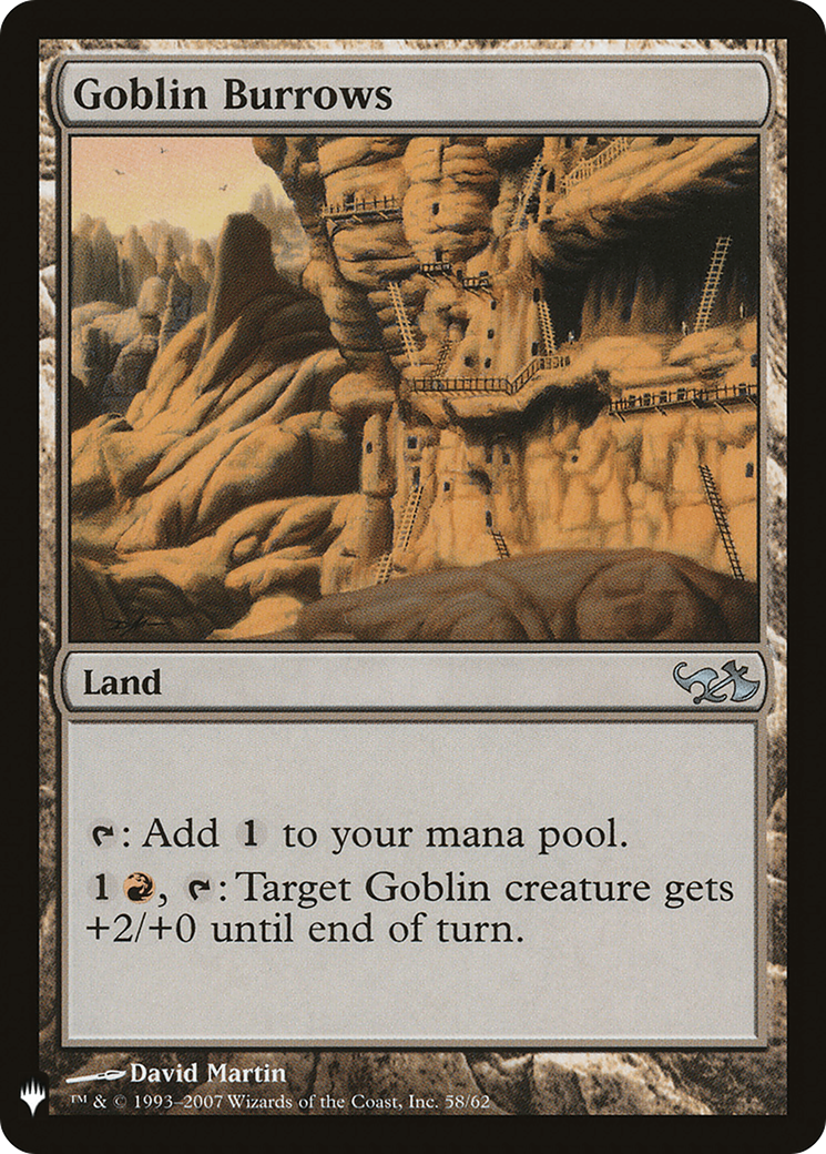 Goblin Burrows (LIST-DD1-58)  - The List