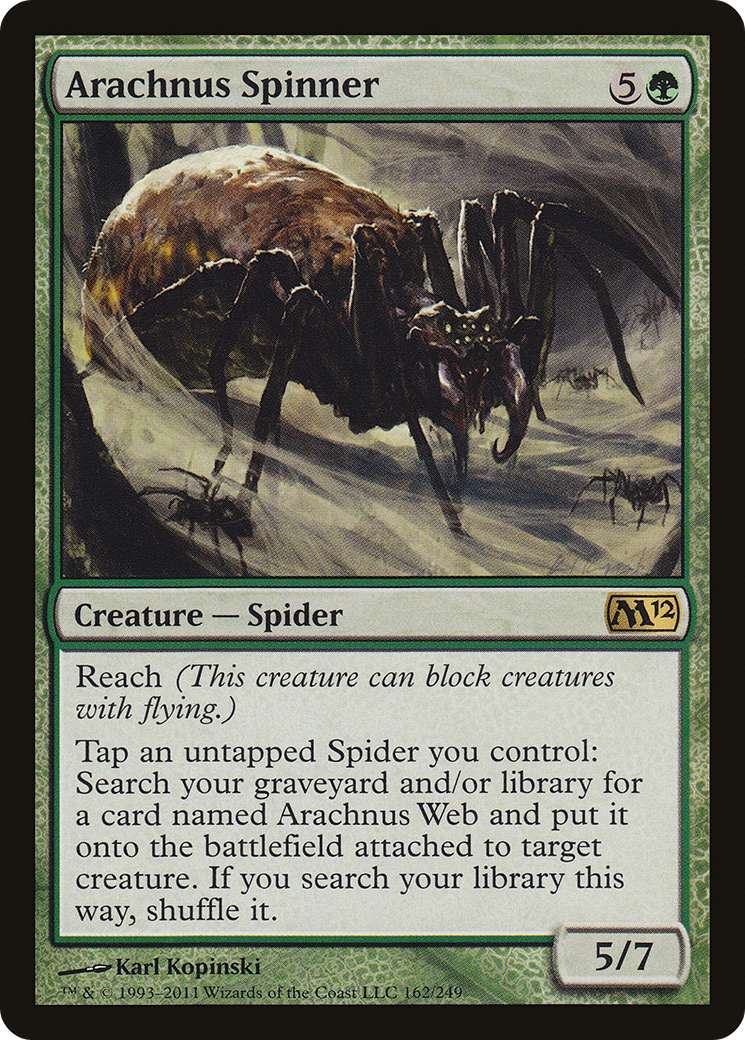 Arachnus Spinner (M12-162)  Foil - Magic 2012