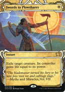 Swords to Plowshares (Foil Etched) (STA-010)  Foil - Strixhaven Mystical Archive (Borderless)