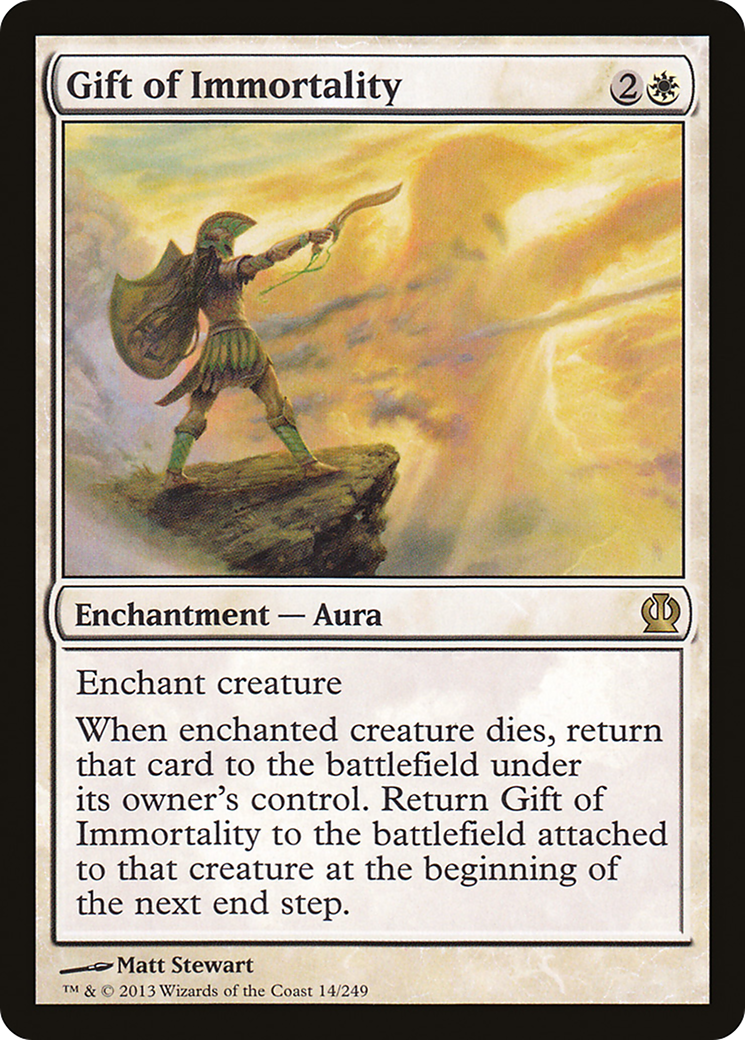 Gift of Immortality (THS-014)  Foil - Theros