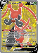 Kricketune V (Full Art) 142/163  - Holofoil SWSH05 Battle Styles - Ultra Rare