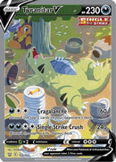 Tyranitar V (Alternate Full Art) 155/163  - Holofoil SWSH05 Battle Styles - Ultra Rare