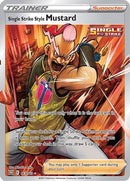 Single Strike Style Mustard (Full Art) 163/163  - Holofoil SWSH05 Battle Styles - Ultra Rare