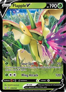 Flapple V 018/163  - Holofoil SWSH05 Battle Styles - Ultra Rare