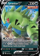 Tyranitar V 097/163  - Holofoil SWSH05 Battle Styles - Ultra Rare