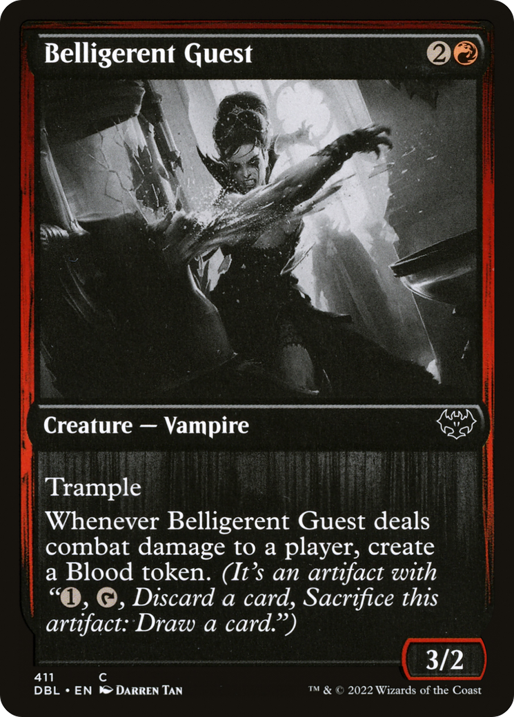 Belligerent Guest (DBL-411)  - Innistrad: Double Feature