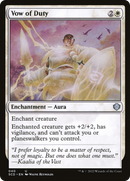 Vow of Duty (SCD-040)  - Starter Commander Decks