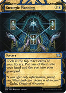 Strategic Planning (Foil Etched) (STA-020)  Foil - Strixhaven Mystical Archive (Borderless)