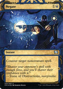 Negate (Foil Etched) [Strixhaven: School of Mages Mystical Archive]