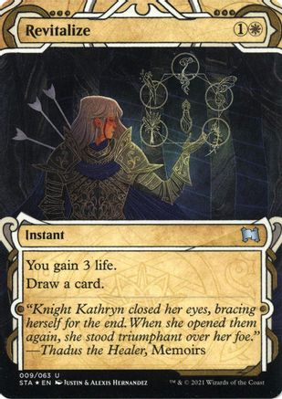 Revitalize (Foil Etched) (STA-009)  Foil - Strixhaven Mystical Archive (Borderless)