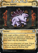 Divine Gambit (Foil Etched) (STA-004)  Foil - Strixhaven Mystical Archive (Borderless)