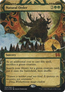Natural Order (Foil Etched) (STA-054)  Foil - Strixhaven Mystical Archive (Borderless)