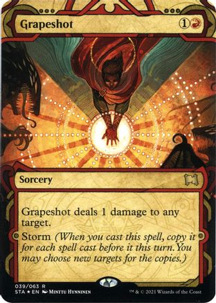 Grapeshot (Foil Etched) [Strixhaven: School of Mages Mystical Archive]