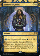 Tezzeret's Gambit (Foil Etched) (STA-021)  Foil - Strixhaven Mystical Archive (Borderless)