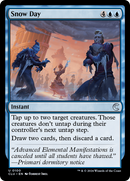 Snow Day (CLU-100)  - Ravnica: Clue Edition