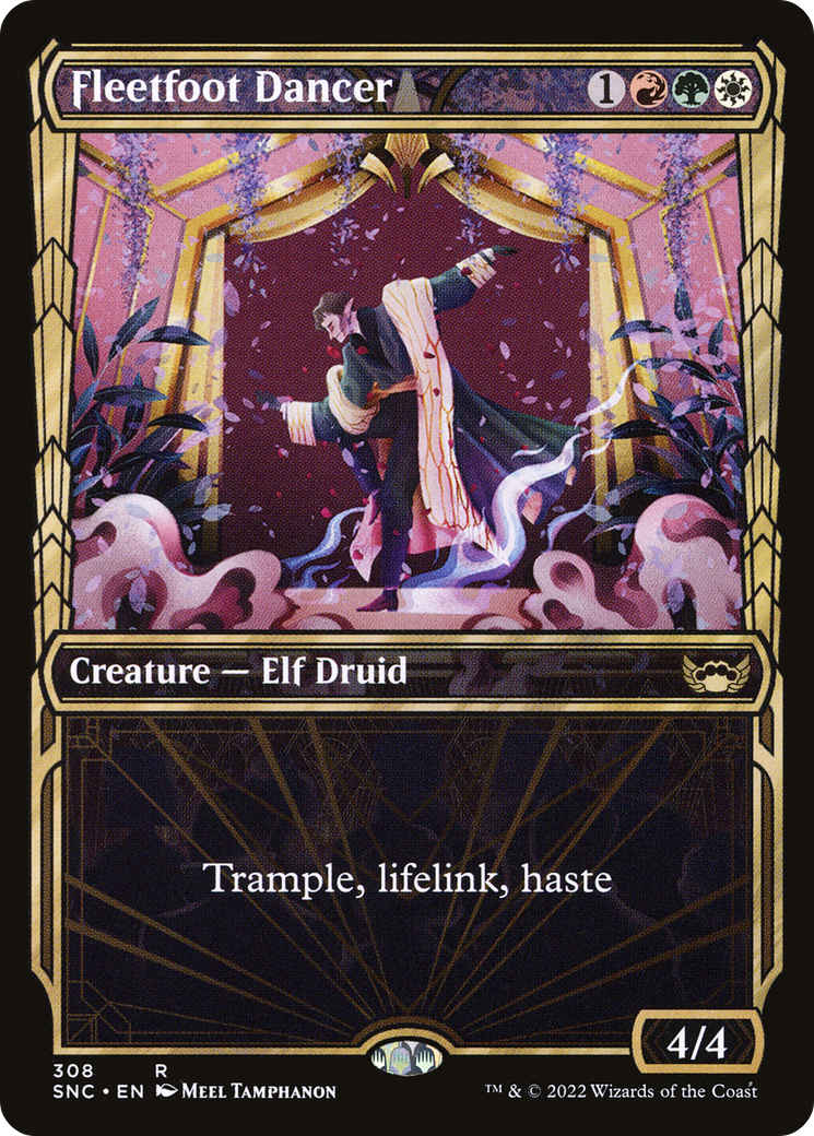 Fleetfoot Dancer (Showcase) (SNC-308)  - Streets of New Capenna: (Showcase)