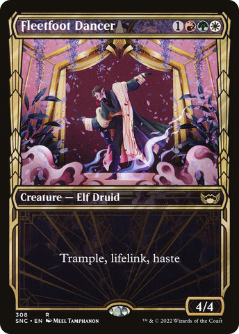 Fleetfoot Dancer (Showcase) (SNC-308)  - Streets of New Capenna: (Showcase)