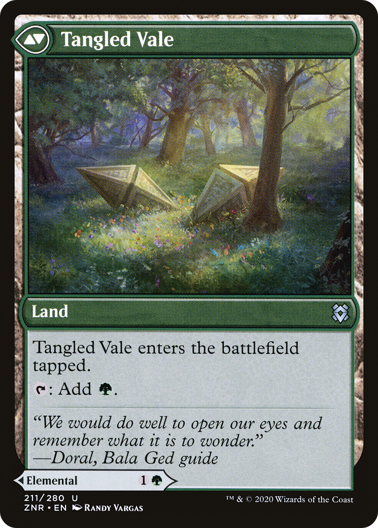 Tangled Florahedron (ZNR-211)  - Zendikar Rising
