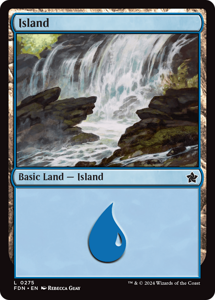 Island (FDN-275)  Foil - Foundations