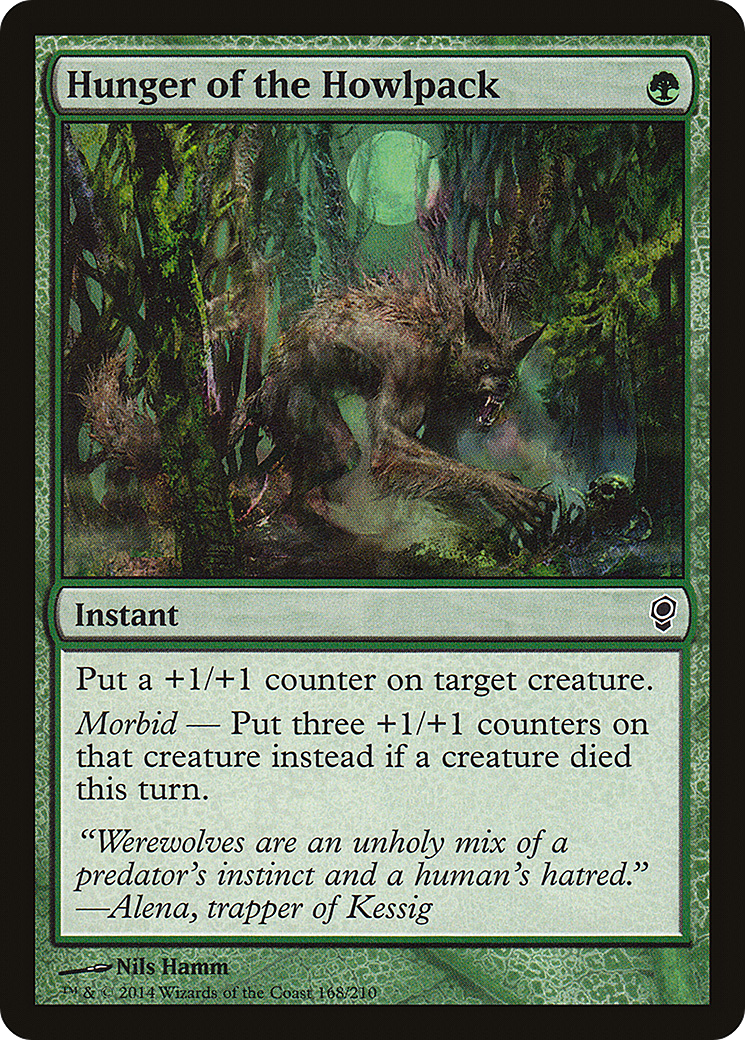 Hunger of the Howlpack (CNS-168)  Foil - Conspiracy