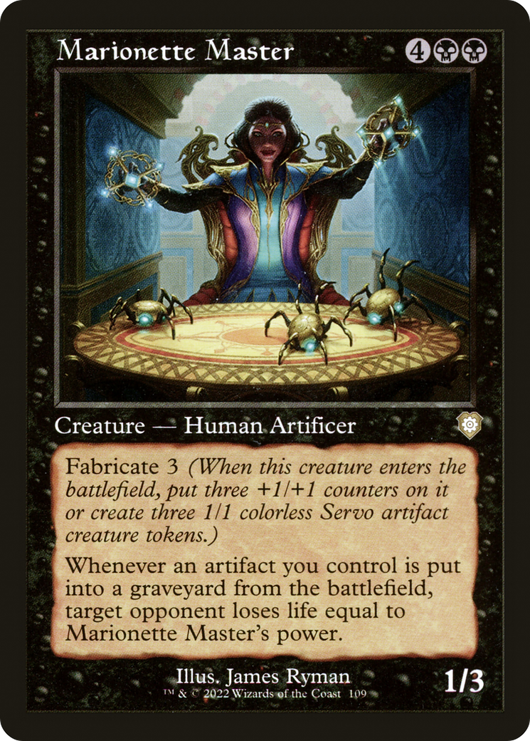 Marionette Master (Retro Frame) (BRC-109)  - The Brothers' War Commander
