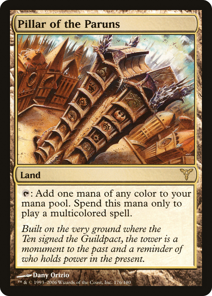 Pillar of the Paruns (DIS-176) - Dissension Foil
