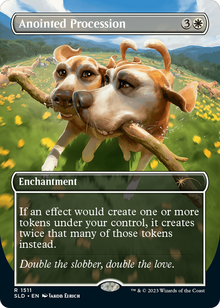 Anointed Procession (SLD-1511)  Foil - Secret Lair Drop (Borderless)