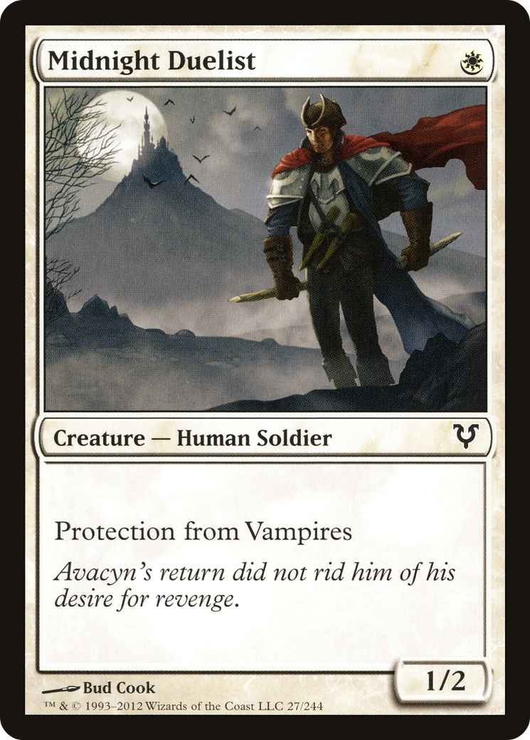 Midnight Duelist (AVR-027)  - Avacyn Restored