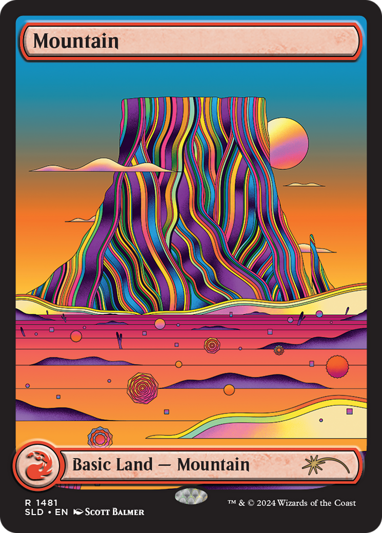 Mountain (1481) (SLD-1481)  - Secret Lair Drop