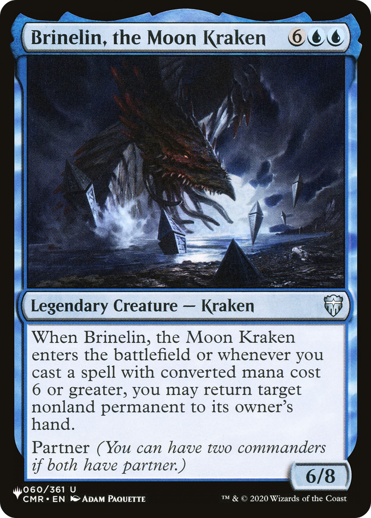 Brinelin, the Moon Kraken (LIST-CMR-60)  - The List